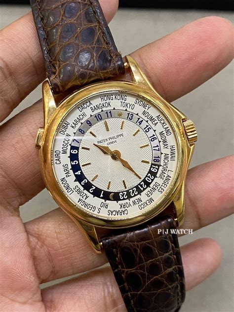 patek philippe 5110j 001|Patek Philippe World Time Yellow Gold 5110 .